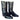 ACME Vintage Inlay Black Cowboy Boots - Botablu