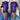 A.S.98 Naya Purple Leather Platform Wedge Buckle Ankle Bootie Sandals - Botablu