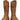 FRYE Campus Lace Up Tall Knee High Zippered Brown Leather Boots - Botablu