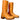 Frye Campus Vintage Sunrise Leather Chunky Square Toe Western Boots - Botablu