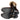 FRYE Vintage Jamie Luxe Rabbit Fur Lined Buckle Zip Black Biker Moto Winter Boots - Botablu
