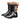 FRYE Vintage Jamie Luxe Rabbit Fur Lined Buckle Zip Black Biker Moto Winter Boots - Botablu
