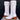 FRYE Vintage White Leather Sabrina Campus Tooled Cuff Tall Knee High Western Boots - Botablu