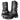 HARLEY-DAVIDSON Vintage Terminator Buckle Black Biker Motorcycle Boots - Botablu