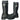 HARLEY-DAVIDSON Vintage Willie G Skull Tall Black Leather Biker Motorcycle Boots - Botablu
