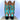 J.B. DILLON Turquoise Brown Leather Studded Tall Knee High Cowgirl Western Boots - Botablu