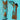 J.B. DILLON Turquoise Brown Leather Studded Tall Knee High Cowgirl Western Boots - Botablu