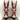 LANE Boots Grace Cross Tall Knee High Pink Brown Leather Cowgirl Western - Botablu