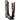 LARRY MAHAN Vintage Butterfly Knee High Black Cowboy Boots - Botablu