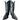 LARRY MAHAN Vintage Lizard Black Cowboy Boots - Botablu