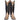 LARRY MAHAN Vintage Pink Lizard Exotic Black Leather Tall Knee High Cowgirl Cowboy Western Boots - Botablu