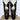 LARRY MAHAN Vintage Rodeo Cactus Black Rockabilly Cowgirl Cowboy Western Boots - Botablu