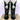 LARRY MAHAN Vintage Rodeo Cactus Black Rockabilly Cowgirl Cowboy Western Boots - Botablu
