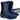 LUCCHESE Calf Hair On Western Roper Black Cowboy Boots - Botablu