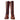 FRYE Campus True Vintage Black Label Lace Up Brown Knee High Boots - Botablu