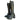 DESTROY Platform Lace Up Zip Vintage Y2K Tall Black Leather Boots - Botablu