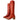 FRYE Vintage Campus Cuff Tall Knee High Red Brown Cowboy Boots - Botablu