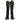DESTROY Platform Lace Up Zip Vintage Y2K Tall Black Leather Boots - Botablu