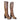 FRYE Parker Lace Up Zippered Tan Knee High Boots - Botablu