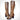 FRYE Parker Lace Up Zippered Tan Knee High Boots - Botablu