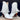 ZODIAC Vintage White Fringe Leather Cowgirl Cowboy Western Boots - Botablu