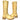 DOUBLE H Vintage Frye Style Banana Campus Stitching Horse Tall Knee High Boots - Botablu