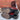 PANHANDLE SLIM Vintage Red Snakeskin Python Black Leather Cowboy Western Boots - Botablu