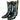 ACME Vintage The Eagle Short Peewee Black Cowboy Boots - Botablu