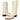 ACME Vintage White Gold Cowboy Boots - Botablu
