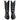 AMMONS Vintage Handmade Kangaroo Leather Black Western Cowboy Boots - Botablu