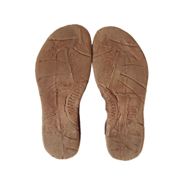 A.S.98 Ramos Reina Fringe Gladiator Flat Sandals - Botablu