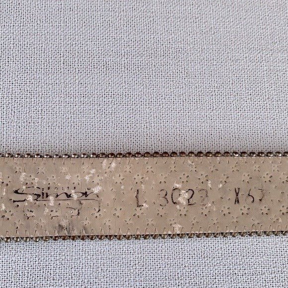 B.B. SIMON Swarovski Crystal Leopard Animal Print Hair On Leather Western Belt - Botablu