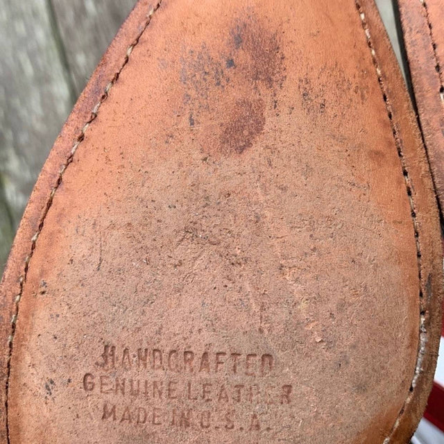 CODE WEST DAN POST Vintage American Flag Stars Stripes Cowgirl Cowboy Western Boots - Botablu