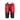 DESTROY Platform Vintage Y2K Zip Red Leather Ankle Boots - Botablu