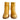FRYE Banana Platform Villager Zip Stitch Vintage Y2K Ankle Boots - Botablu