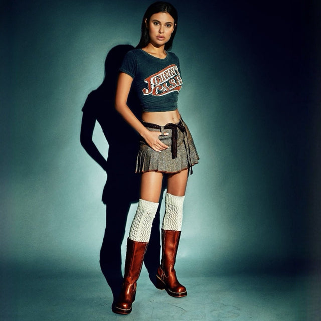 FRYE Dena Dorian Platform Y2K Vintage Boots - Botablu