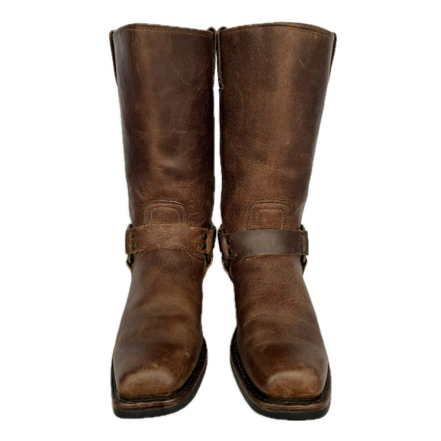 FRYE Harness 12R Brown Biker Moto Motorcycle Boots - Botablu