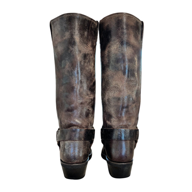 FRYE Harness 15R Knee High Motorcycle Boots - Botablu