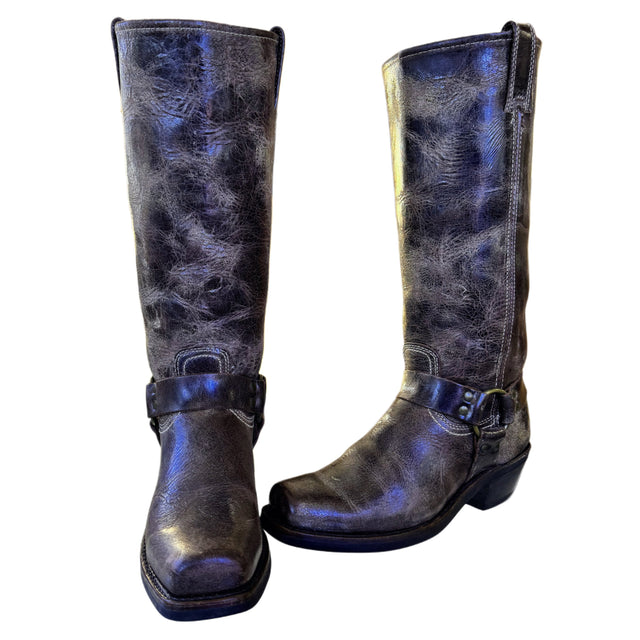 FRYE Harness 15R Knee High Motorcycle Boots - Botablu