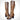FRYE Parker Lace Up Zippered Tan Knee High Boots - Botablu