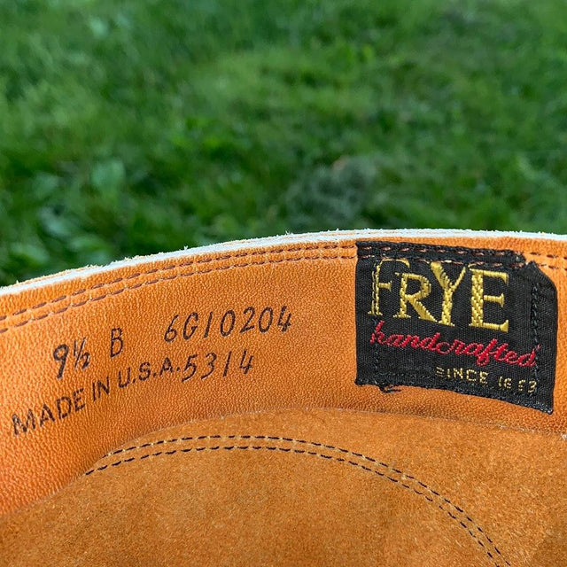 FRYE True Vintage Banana Sunrise Leather Black Label Swirl Embroidered Tall Knee High Zippered Boots - Botablu