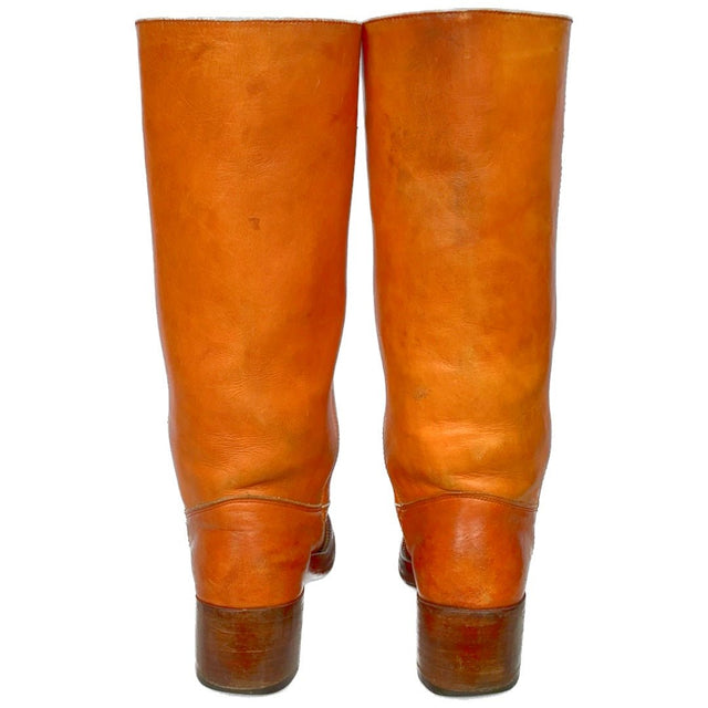 FRYE True Vintage Black Label Campus Sunrise Tall Western Boots - Botablu
