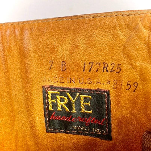FRYE True Vintage Black Label Campus Sunrise Tall Western Boots - Botablu
