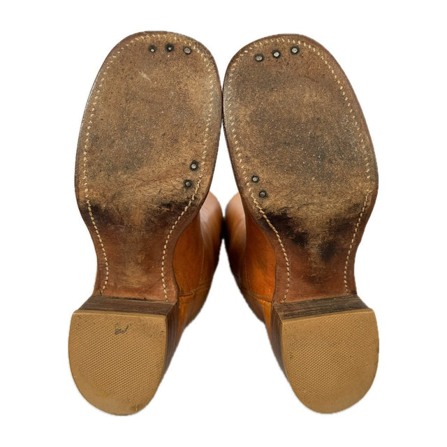 FRYE True Vintage Black Label Campus Sunrise Tall Western Boots - Botablu