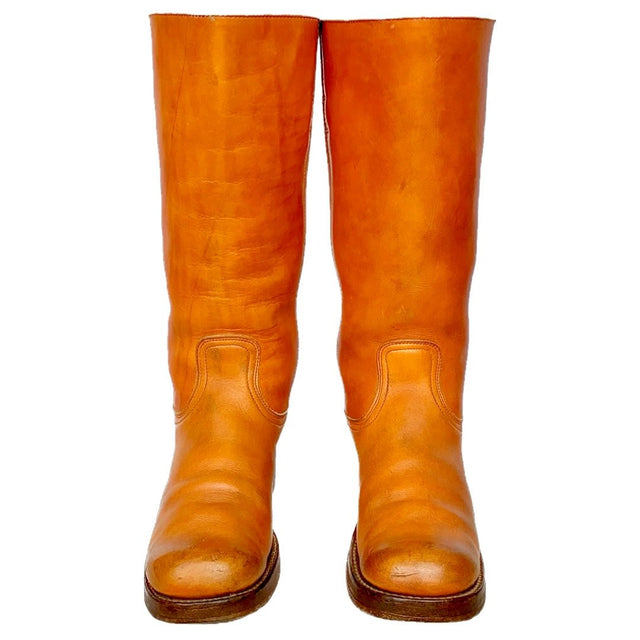 FRYE True Vintage Black Label Campus Sunrise Tall Western Boots - Botablu