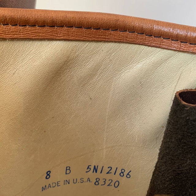 FRYE True Vintage Black Label Lace Up Tall Knee High Dark Brown Leather Boots - Botablu