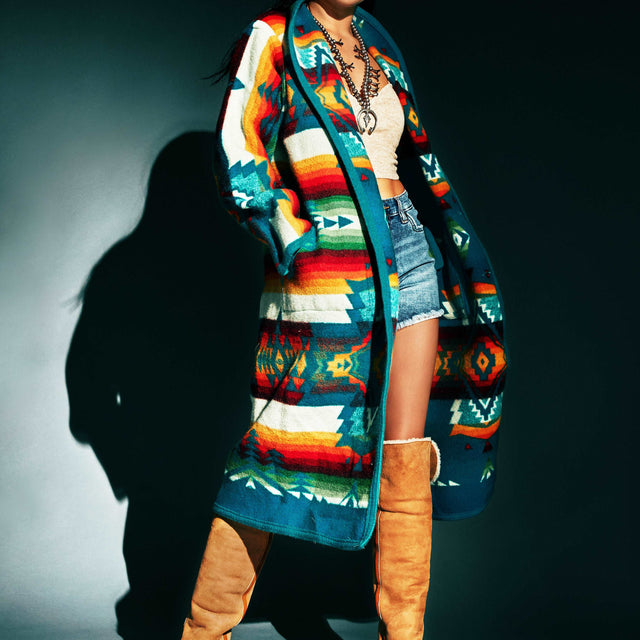 FRYE True Vintage Black Label Shearling Lined Tall Over the Knee Fold Down Boots - Botablu