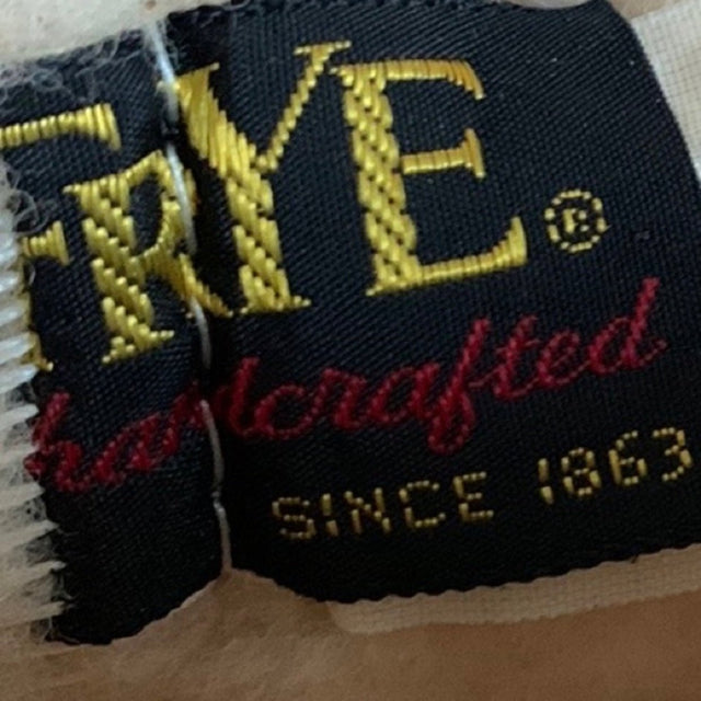 FRYE True Vintage Black Label Shearling Lined Tall Over the Knee Fold Down Boots - Botablu