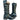 FRYE Valerie Belted Shearling Tall Black Biker Moto Motorcycle Winter Boots - Botablu