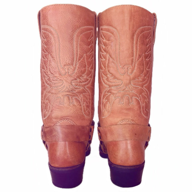 FRYE Vintage Harness Eagle Biker Motorcycle Boots - Botablu